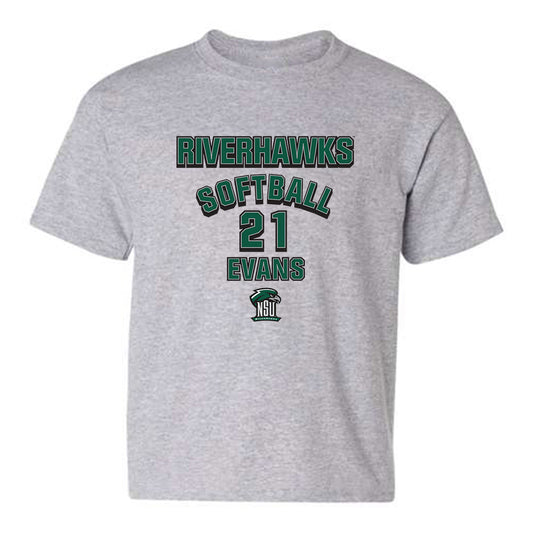 Northeastern State - NCAA Softball : Savannah Evans - Youth T-Shirt Classic Fashion Shersey
