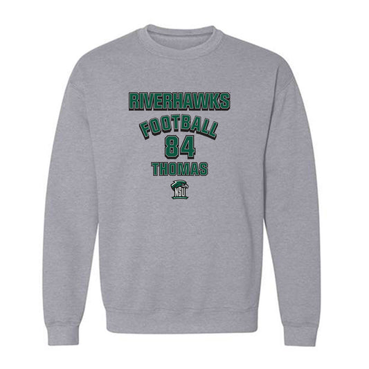 Northeastern State - NCAA Football : Ke'Aunte Thomas - Crewneck Sweatshirt Classic Fashion Shersey