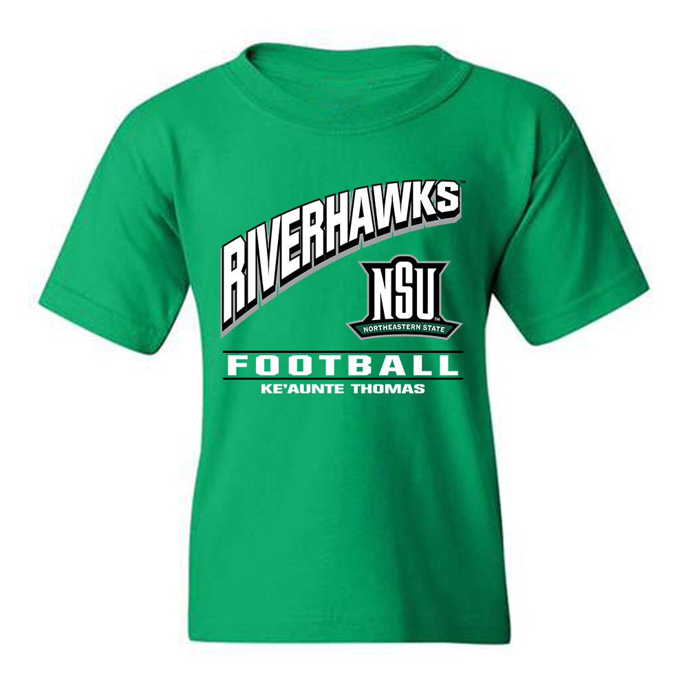 Northeastern State - NCAA Football : Ke'Aunte Thomas - T-Shirt Classic Fashion Shersey