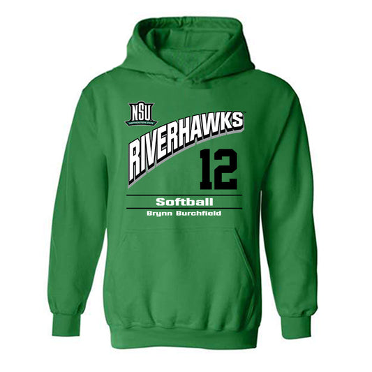 Northeastern State - NCAA Softball : Brynn Burchfield - Hooded Sweatshirt Classic Fashion Shersey