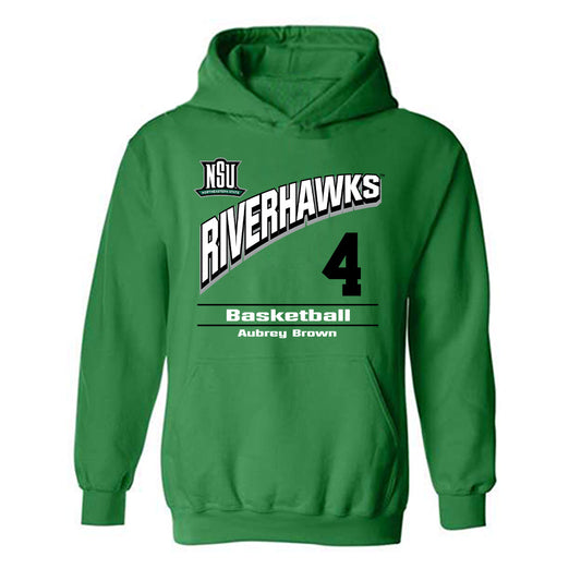 Northeastern State - NCAA Women's Basketball : Aubrey Brown - Hooded Sweatshirt Classic Fashion Shersey