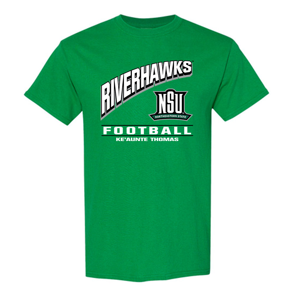 Northeastern State - NCAA Football : Ke'Aunte Thomas - T-Shirt Classic Fashion Shersey