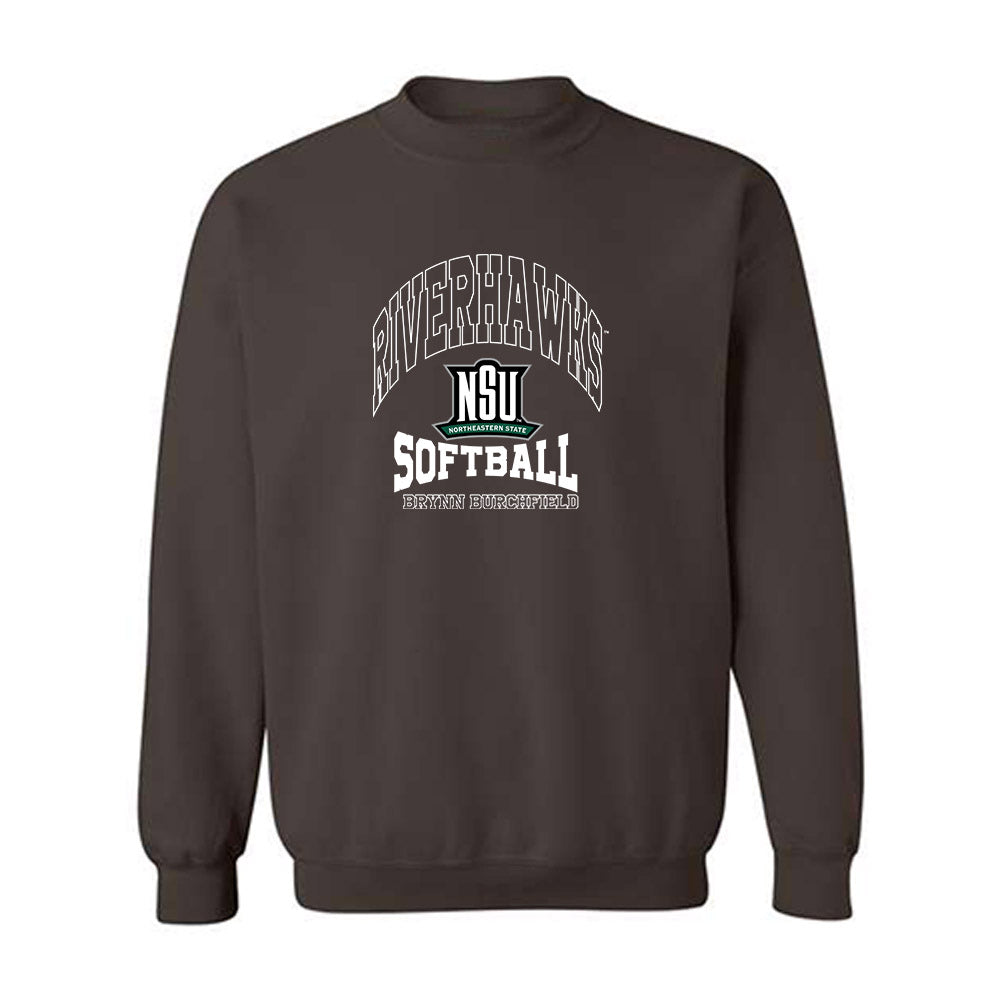 Northeastern State - NCAA Softball : Brynn Burchfield - Crewneck Sweatshirt Classic Fashion Shersey