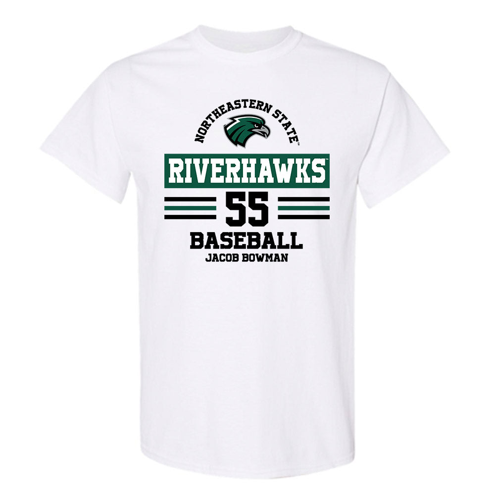 Northeastern State - NCAA Baseball : Jacob Bowman - T-Shirt Classic Fashion Shersey
