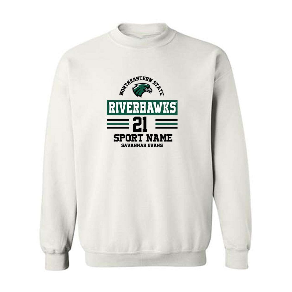 Northeastern State - NCAA Softball : Savannah Evans - Crewneck Sweatshirt Classic Fashion Shersey