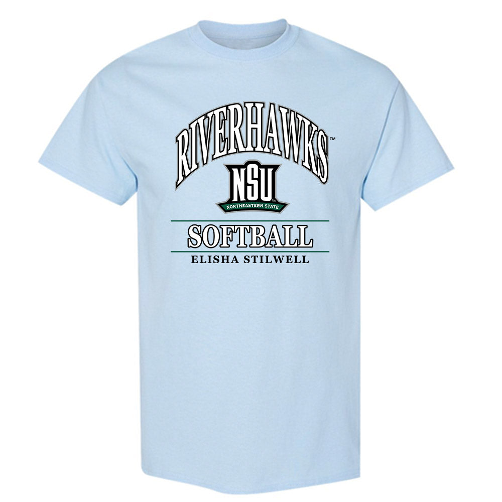Northeastern State - NCAA Softball : Elisha Stilwell - T-Shirt Classic Fashion Shersey