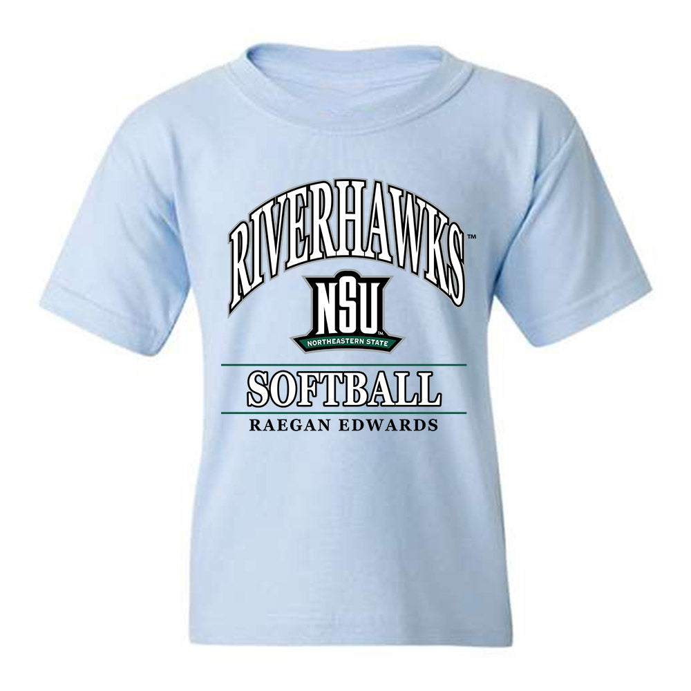 Northeastern State - NCAA Softball : Raegan Edwards - Youth T-Shirt Classic Fashion Shersey