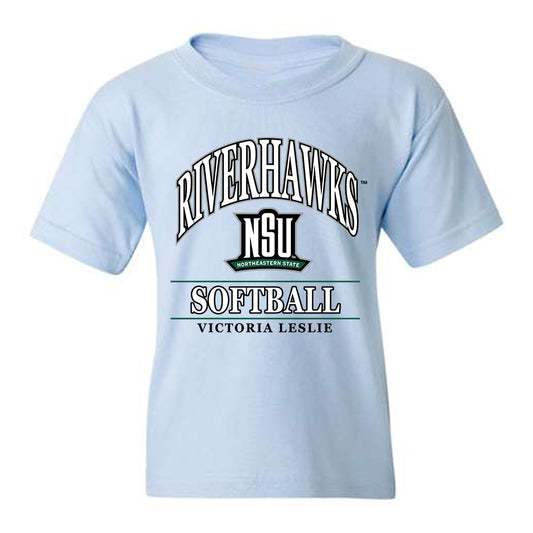 Northeastern State - NCAA Softball : Victoria Leslie - Youth T-Shirt Classic Fashion Shersey