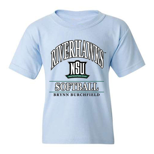Northeastern State - NCAA Softball : Brynn Burchfield - Youth T-Shirt Classic Fashion Shersey