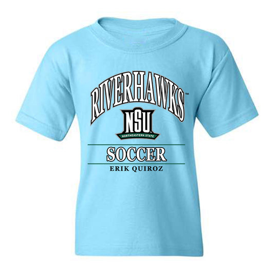 Northeastern State - NCAA Men's Soccer : Erik Quiroz - Youth T-Shirt Classic Fashion Shersey