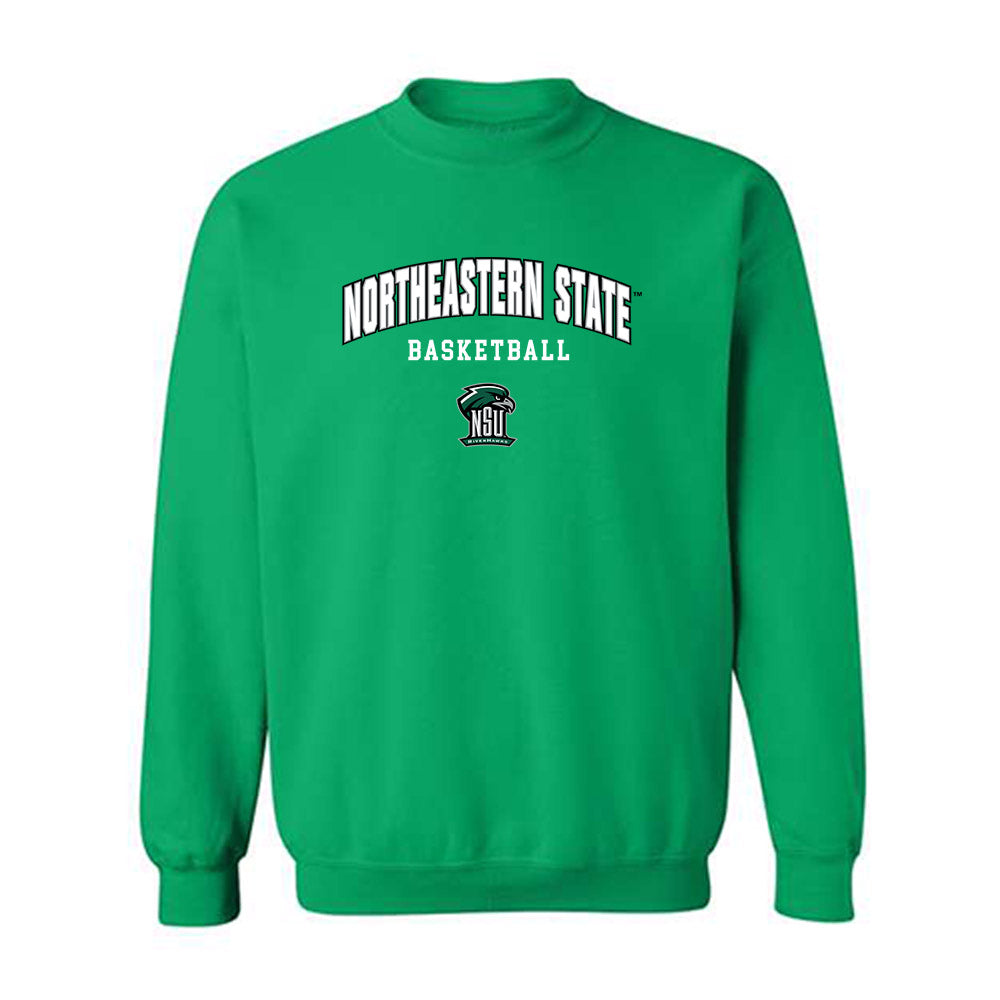 Northeastern State - NCAA Men's Basketball : Caison Hartloff - Crewneck Sweatshirt Classic Shersey