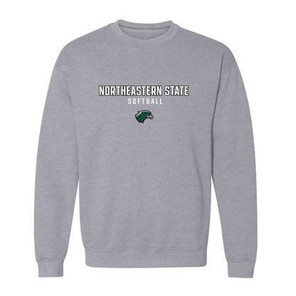 Northeastern State - NCAA Softball : Elisha Stilwell - Crewneck Sweatshirt Classic Shersey