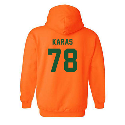 Colorado State - NCAA Football : Aaron Karas - Hooded Sweatshirt Classic Shersey