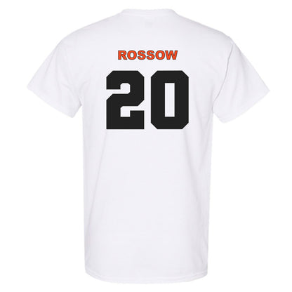 Campbell - NCAA Baseball : David Rossow - T-Shirt Classic Shersey