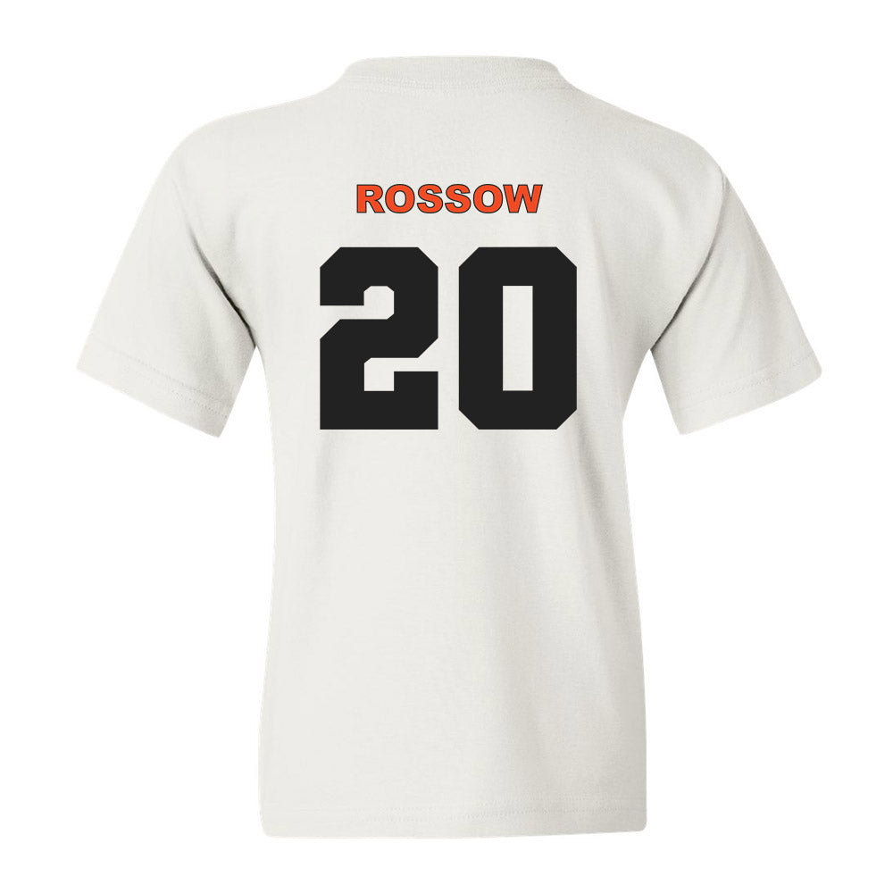 Campbell - NCAA Baseball : David Rossow - Youth T-Shirt Classic Shersey