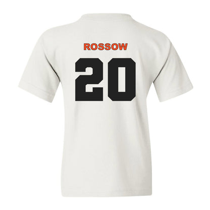 Campbell - NCAA Baseball : David Rossow - Youth T-Shirt Classic Shersey