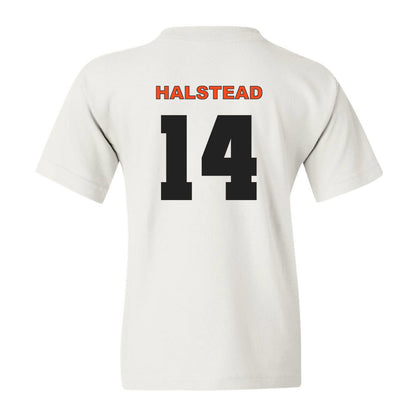 Campbell - NCAA Baseball : Tyler Halstead - Youth T-Shirt Classic Shersey