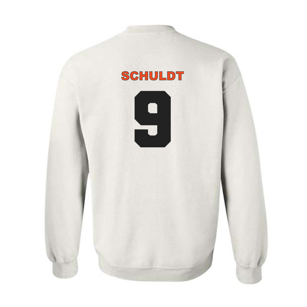 Campbell - NCAA Baseball : Andrew Schuldt - Crewneck Sweatshirt Classic Shersey