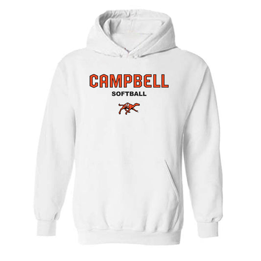 Campbell - NCAA Softball : Alyssa Henault - Hooded Sweatshirt Classic Shersey