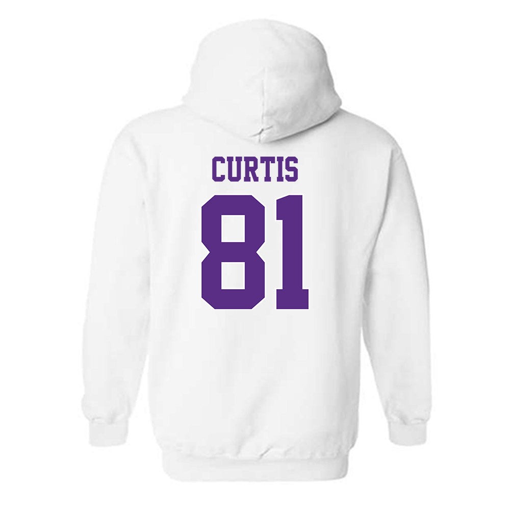 TCU - NCAA Football : Chase Curtis - Hooded Sweatshirt Classic Shersey