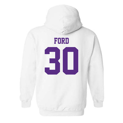 TCU - NCAA Men's Basketball : Darius Ford - Hooded Sweatshirt Classic Shersey