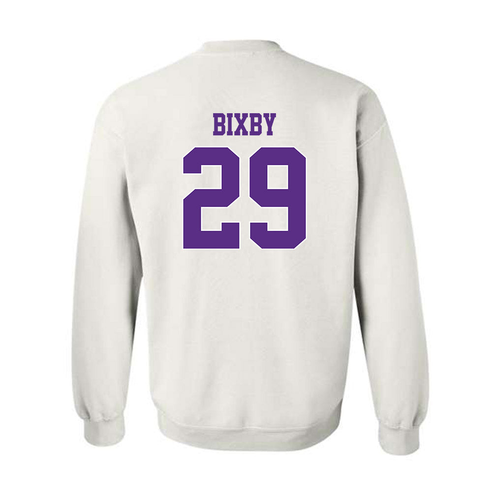TCU - NCAA Baseball : Mason Bixby - Crewneck Sweatshirt Classic Shersey