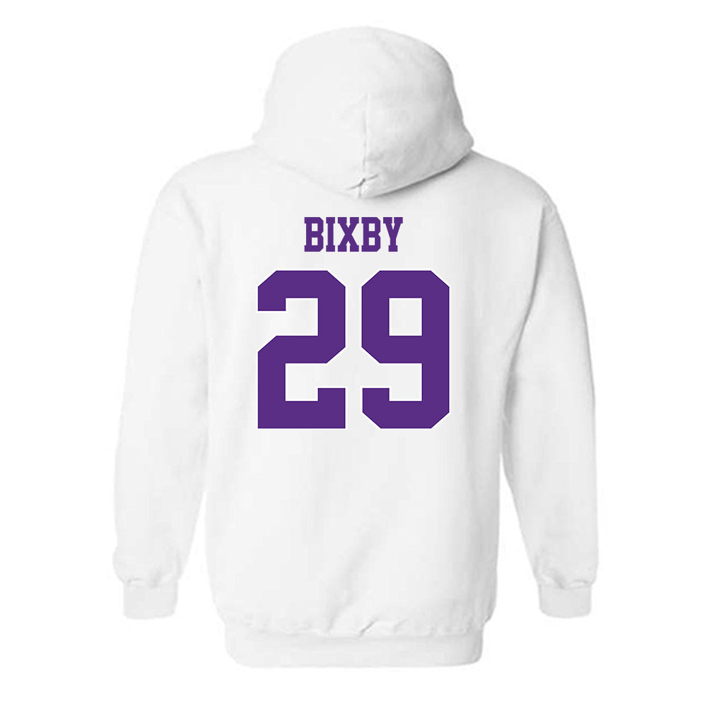 TCU - NCAA Baseball : Mason Bixby - Hooded Sweatshirt Classic Shersey