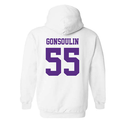 TCU - NCAA Men's Basketball : Zach Gonsoulin - Hooded Sweatshirt Classic Shersey