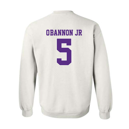 TCU - NCAA Men's Basketball : Charles O'Bannon Jr - Crewneck Sweatshirt Classic Shersey