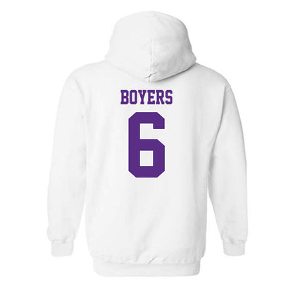TCU - NCAA Baseball : Luke Boyers - Hooded Sweatshirt Classic Shersey