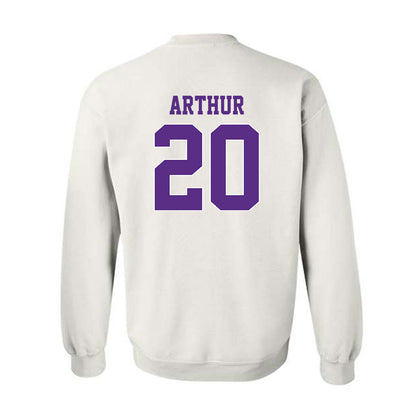 TCU - NCAA Baseball : Jack Arthur - Crewneck Sweatshirt Classic Shersey