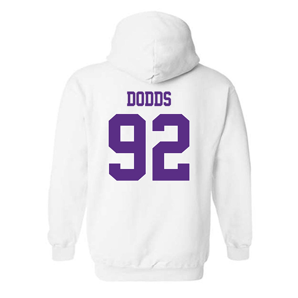 TCU - NCAA Football : Luke Dodds - Hooded Sweatshirt Classic Shersey