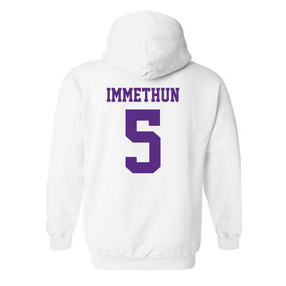 TCU - NCAA Women's Soccer : Jennie Immethun - Hooded Sweatshirt Classic Shersey