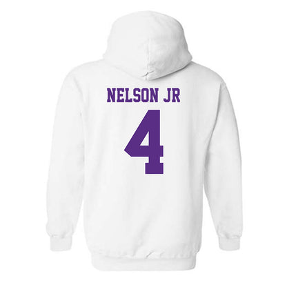 TCU - NCAA Men's Basketball : Jameer Nelson Jr - Hooded Sweatshirt Classic Shersey