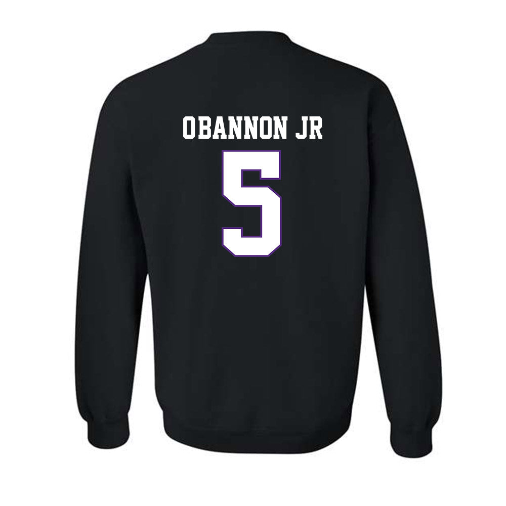 TCU - NCAA Men's Basketball : Charles O'Bannon Jr - Crewneck Sweatshirt Classic Fashion Shersey