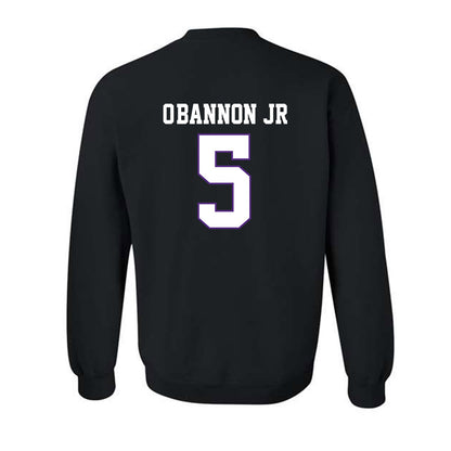TCU - NCAA Men's Basketball : Charles O'Bannon Jr - Crewneck Sweatshirt Classic Fashion Shersey