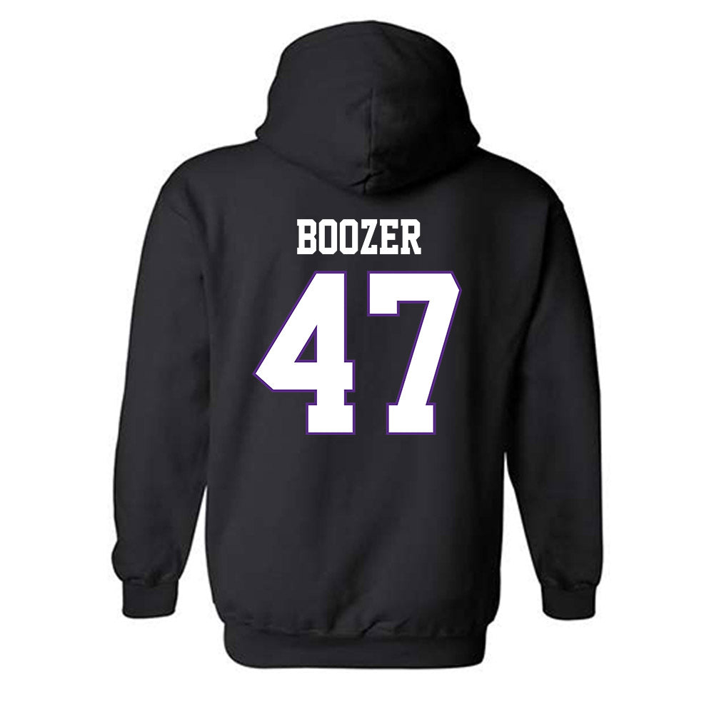 TCU - NCAA Football : Jake Boozer - Hooded Sweatshirt Classic Fashion Shersey