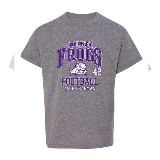 TCU - NCAA Football : Zach Chapman - Youth T-Shirt Classic Fashion Shersey