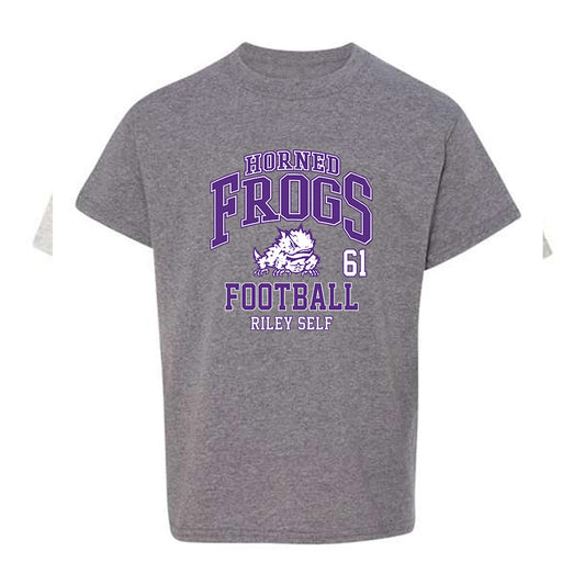 TCU - NCAA Football : Riley Self - Youth T-Shirt Classic Fashion Shersey