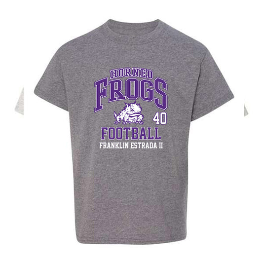 TCU - NCAA Football : Franklin Estrada II - Youth T-Shirt Classic Fashion Shersey