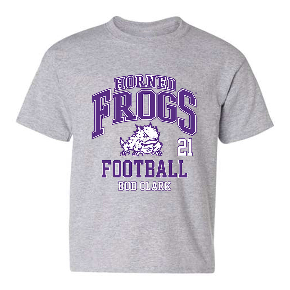 TCU - NCAA Football : Bud Clark - Youth T-Shirt Classic Fashion Shersey