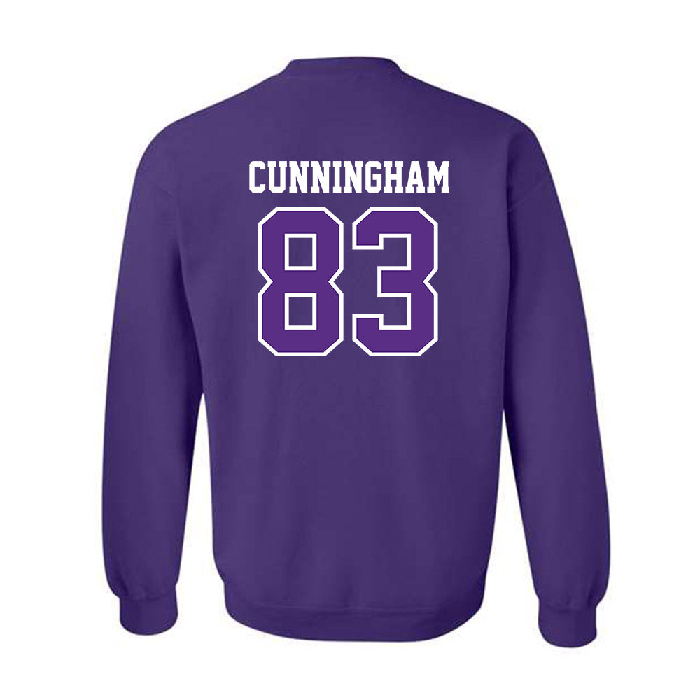 TCU - NCAA Football : Keagan Cunningham - Crewneck Sweatshirt Classic Fashion Shersey
