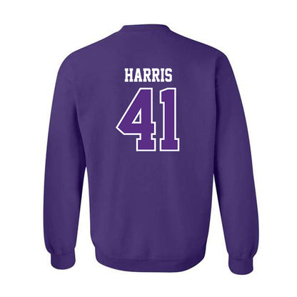 TCU - NCAA Baseball : Holden Harris - Crewneck Sweatshirt Classic Fashion Shersey