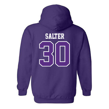 TCU - NCAA Football : Kylan Salter - Hooded Sweatshirt Classic Fashion Shersey