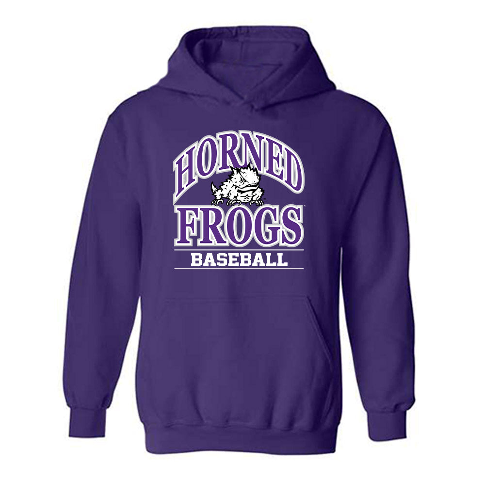 TCU - NCAA Baseball : Jack Arthur - Hooded Sweatshirt Classic Fashion Shersey