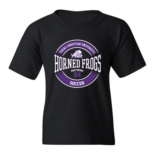 TCU - NCAA Women's Soccer : Landen Matthews - Youth T-Shirt Classic Fashion Shersey