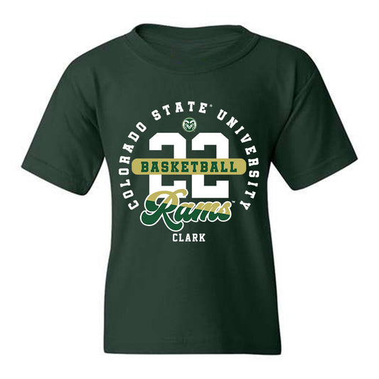 Colorado State - NCAA Women's Basketball : Cali Clark - Youth T-Shirt Classic Fashion Shersey