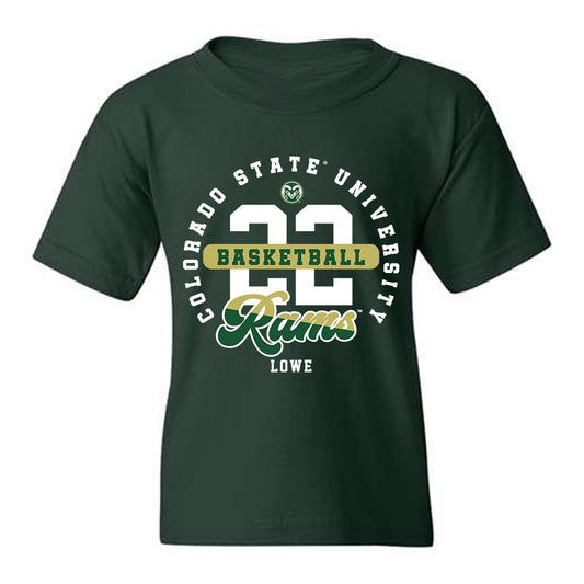 Colorado State - NCAA Men's Basketball : Cameron Lowe - Youth T-Shirt Classic Fashion Shersey