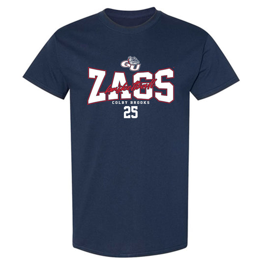 Gonzaga - NCAA Men's Basketball : Colby Brooks - T-Shirt Classic Fashion Shersey
