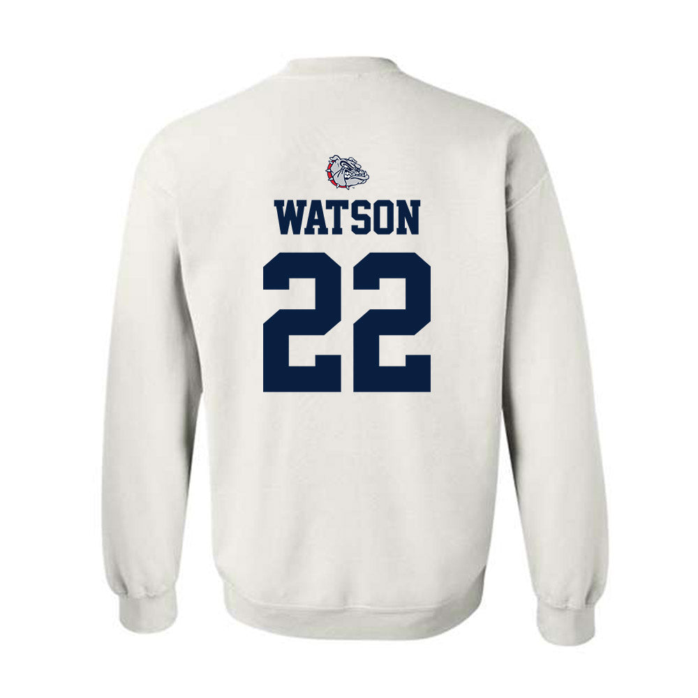 Gonzaga - NCAA Men's Basketball : Anton Watson - Crewneck Sweatshirt Sports Shersey